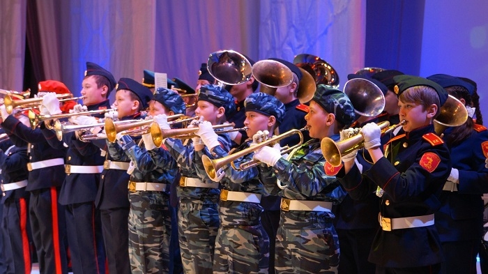 Духовой оркестр принял участие в «Уральских фанфарах»