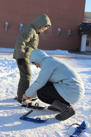 Мороз и солнце! День спортивный!